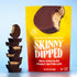 SkinnyDipped Milk Chocolate Peanut Butter Cups, Low Sugar, Gluten Free, 3.2oz Bag, 4 Pack (24 Cups Total)