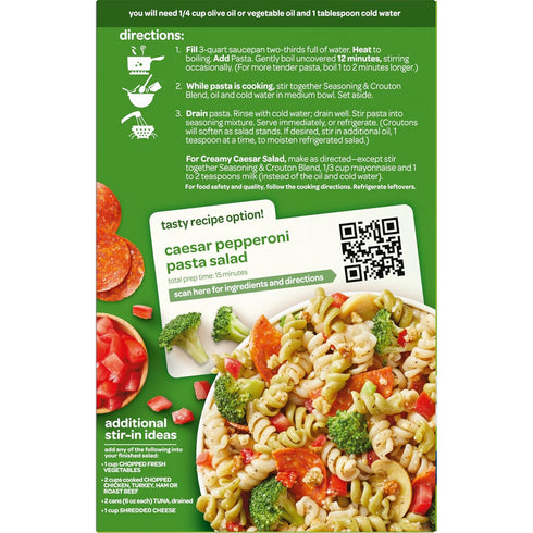 7.25 12 Suddenly Pasta Salad Caesar, Ounces, per Case