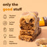 24 Count IQBAR Clean Plant Protein Bars - Peanut Butter Chip - - Keto, Vegan, High Fiber, Gluten and Dairy Free, Low