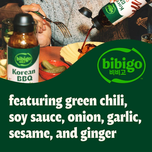 12.16 (Pack 1) Bibigo Spicy Korean BBQ Drizzle Hot Sauce, Ounce
