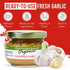 Packed, 4.25 oz, 2-Pack Christopher Ranch Chopped Organic Garlic, USDA Heirloom, Ready-to-Use for Cooking & Seasoning
