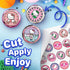 30 Edible Cupcake Toppers – Cute Pink Cat Inspired Party Collection of Edible Cake Decorations
