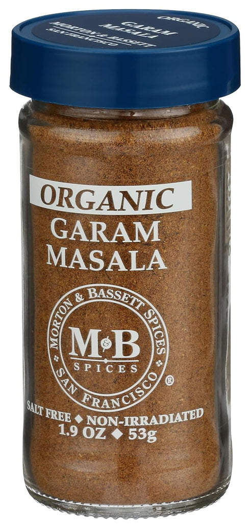 Bassett 1.9 (Pack 3) Morton & Garam Masala Spice, Salt Free, Ounces