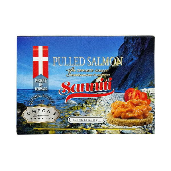 Sanniti Pulled Salmon in Tomato Sauce | Natural Source of Omega 3