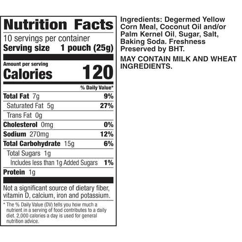 Bugles Multipack, 10 8.75 oz Original Crispy Corn Snacks, Snack Bags Ct