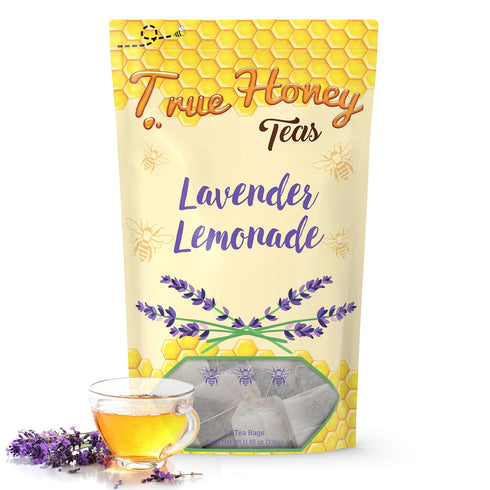 True Honey Lavender Lemonade Tea Bags - Tranquil Tea for Sleep, Stress