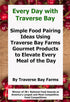 3 Traverse Bay Farms Fruit Jams and Butters (Combo Kit, Jars of Butters and Recipe Book)