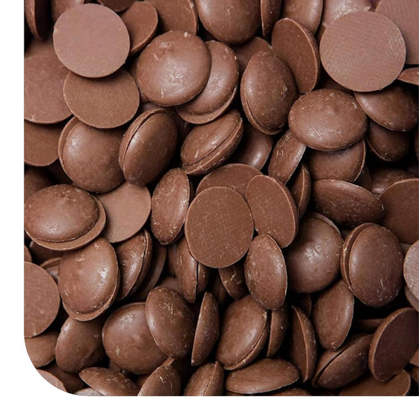 Merckens Milk Chocolate Melting Wafers - 2 Pound Bag - Creamy Bulk