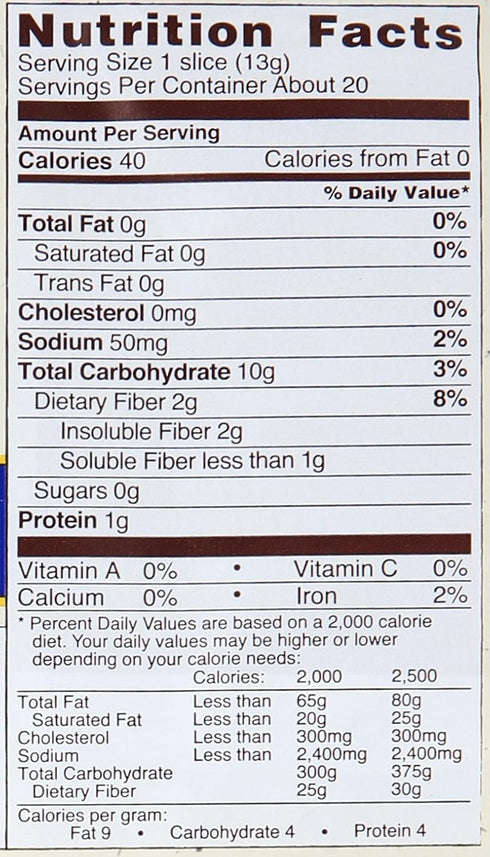 9.2 Oz (Pack 1) Wasa Wholegrain Crispbread