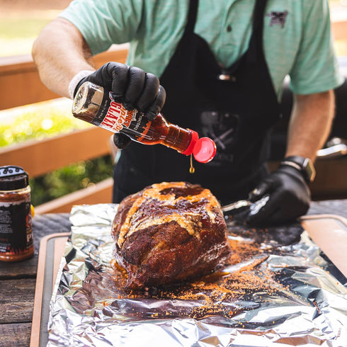 17oz. recteq Gwen's Spicy Apple Pie Glaze | Bottle | Sweet & Spicy Apple Taste | Perfect Compliment to Ribs, Pork