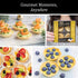 2.10 oz (Pack 4), 80 Sable & Rosenfeld Ready to Fill Party Cups, Mini Pie Shells of Pastry Cups, Sweet or Savory Tartes
