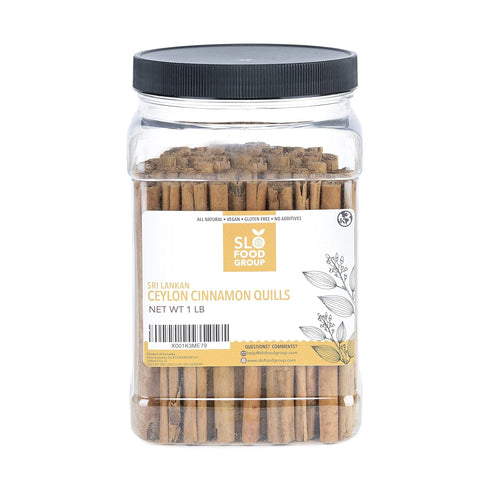 Slofoodgroup Ceylon Cinnamon Sticks - Pure 5 Inch Cut Cinnamon Spice from Sri Lanka, 2 OZ.