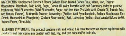 Sticky Fingers 15-Ounces (Pack 3) Wild Blueberry Scone Mix