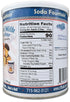 Soda Fountain 1 lb. Malted Milk Powder Canister - Malt Powder for Ice Cream and Baking