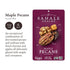 4 oz (6 Packs) Sahale Snacks Maple Pecans Glazed Mix, Pouches Dry-Roasted, Deluxe Mixed Nuts with Cherries, Apples