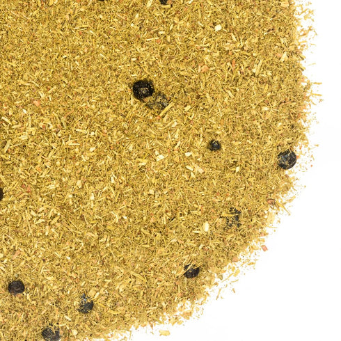 200g (7.05oz) Siberian Green Pine Needle Tea Loose Powder with Juniper Berries Wild Harvested Pinus Sibirica Juniperus