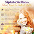 GN+Vida (30 Bags/0.10 oz Each)(Pack 3) Tea CHUPA Panza, Tea Based ONGINGER Root, PINNEAPPLE, Flaxseed & Cinnamon Tea
