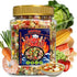 UWE KOETTER 12oz Dried Ramen Toppings Seafood Mix-11 Mixed Dehydrated Seafood & Vegetables with