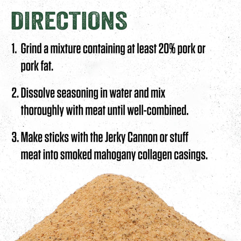 5 3.9 Packet Packet LEM Products Backwoods Reduced Sodium Original Snack Stick Seasoning, Ideal for Wild Game