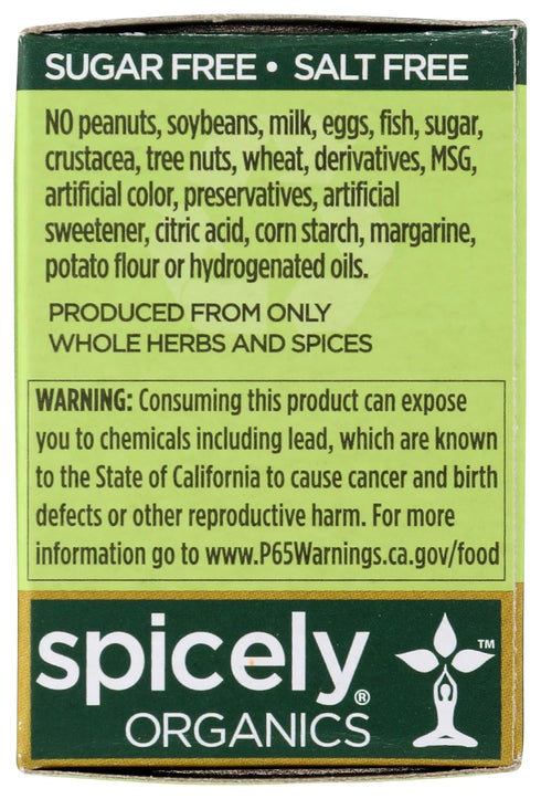 SPICELY 0.35 OZ Organic Poultry Seasoning