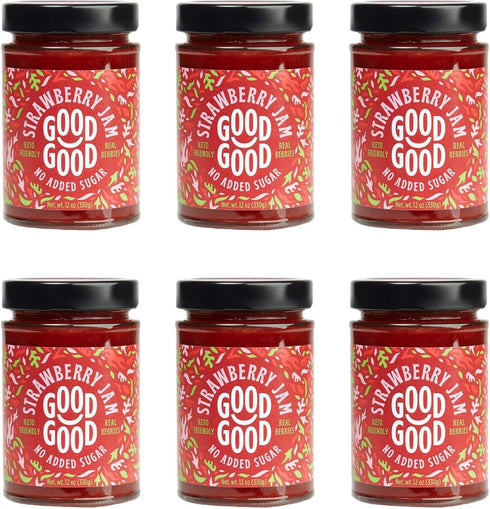 Good Good Sweet Strawberry Jam - Low Calorie, Low Carb & No