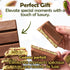 75% 7oz Pistachio Filled Dubai Chocolate Bar | Handmade Luxury Dessert with Crunchy Kataifi & Creamy Filling, Gift