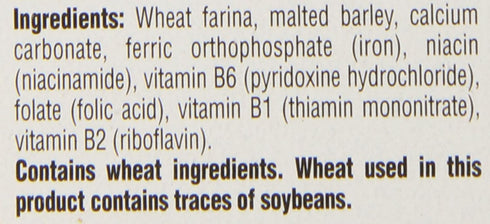 18 Malt-O-Meal Original Hot Wheat Cereal, Ounce