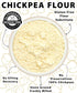 9 LBS 100% Palouse Brand Certified Glyphosate Residue Free Chickpea Flour | | Family Farmed in Washington State |