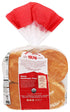 Rudis 18 OZ BAKERY Organic Wheat Hamburger Buns