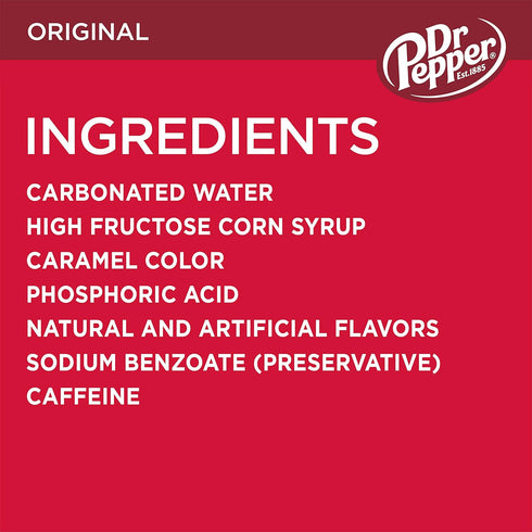 7.5 OZ, 6 DR PEPPER - MINI CANS, PK