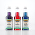 Hawaiian Shaved Ice Syrup Pint 3-Pack, Sour Cherry, Sour Grape, & Sour Blue Raspberry for Slushies, Allergy-Friendly