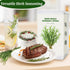 35-40 3oz 7" PCS Naturally Dried Whole Rosemary Sprigs, Rosemary Sprigs Spices, RosemaryStems for Cooking, Baking, Tea