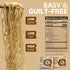 31g 6 Packs 50% HealSpot High Protein Instant Ramen, Plant Based Protein, Low Fat, Low Carb, Non GMO, Keto Friendly