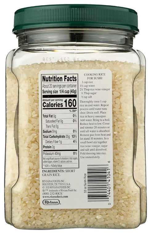 32 oz RiceSelect Royal Blend Rice Sushi