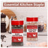 6oz, 12.3oz, Eastanbul Salt and Pepper for Grinder Refill, Peppercorns Whole Pink Himalayan Salt Peppercorns