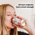 12-Pack (12oz Just Ice Tea, Lemon Flavored Black Iced Tea, Cans), USDA Certified Organic, Real Brewed, Low Calorie, No