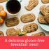 Packs 4 16 Packs Goodie Girl, Cinnamon Brown Sugar Breakfast Biscuits | Snack | Gluten Free, Peanut Free, Egg and Dairy