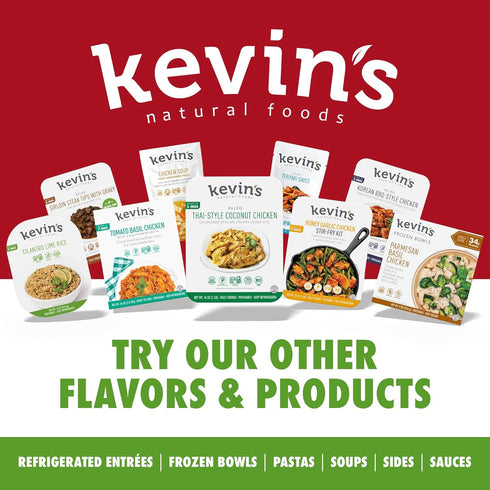 16 Kevin's Natural Foods, Chicken Breast Sous Vide Roasted Garlic, Ounce
