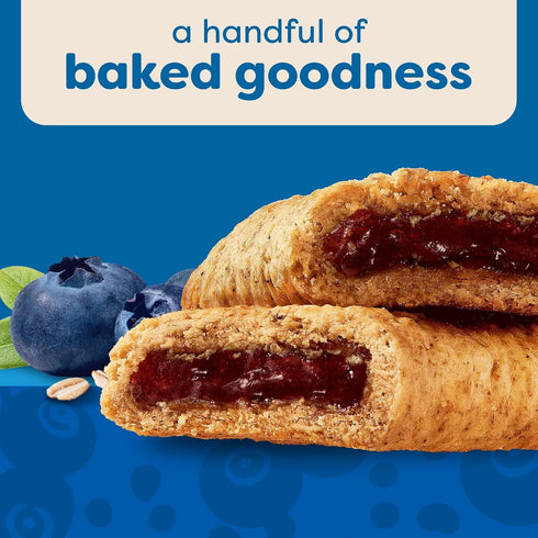 (6 48 Count) Nutri-Grain Soft Baked Breakfast Bars, Kids Snacks, Whole Grain, Blueberry Boxes