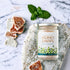 7oz Gourmanity Honey Drops Mint Candy, Cooling Mint Flavored Liquid Honey, Soothes your Palate, Ideal Hostess