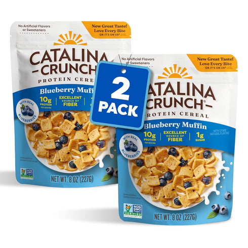 Catalina Crunch Protein Cereal - Breakfast Cereal with 10g of Protein, No