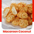 La Bayamesa 7 oz Pack 01 Coconut cookies - Macaroon yogurt cookie - Fresh - No Cholesterol - Delicious Dessert - Soft
