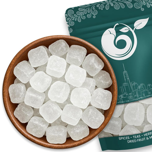 NY Spice Shop Lump Sugar Crystals - Edible Rock Clear Candy Crystals