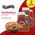 26oz, 2 Pack Dixie Lily Jambalaya Rice Mix - Long Grain Parboiled Rice with Bell Peppers, Onion & Spices, Enriched
