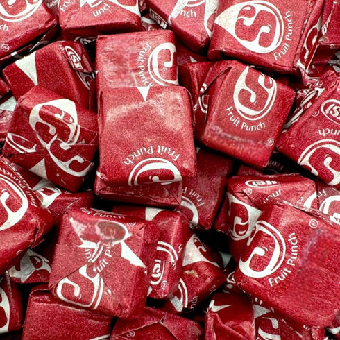 1.5 lbs Flavor(24 Oz) Juicy Fruit Punch Str burst - Fruit Punch Flavor Str burst Individually Wrapped Chewy Candy