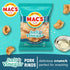 3oz (12-Pack) Mac's Salt & Vinegar Fried Pork Skins - Salt & Vinegar Flavored Chicharrones Pork Rinds - Low Carb
