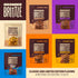 (Pack 1, 14 oz), Brownie Brittle Salted Caramel Thin and Crispy Sweet Snacks of Rich Gourmet Brownie Bites Dessert