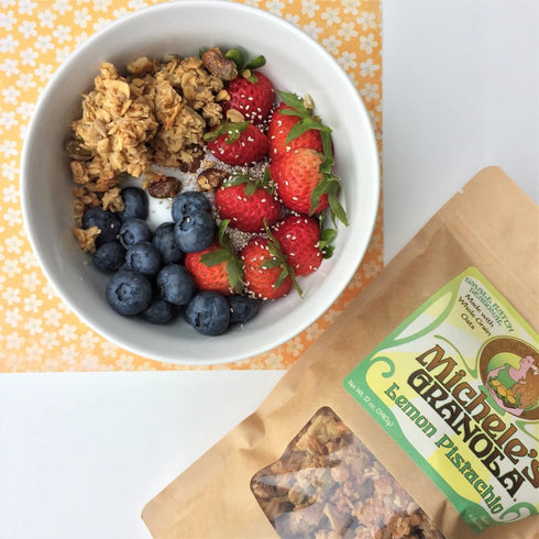 Pack 3 Michele's Granola Lemon Pistachio