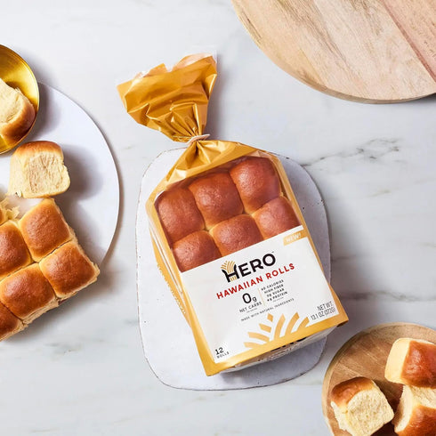 (2 Packs 12) Hero Hawaiian Rolls