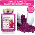 QZLGD 19.40Z/550g, Freeze-Dried Dragon Fruit, Freeze-Dried Fruit, Dragon Frui-t Snacks, No Sugar Added, for Drink
